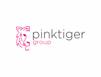 Pink Tiger Group logo design by zegeningen