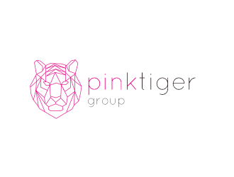 Pink Tiger Group logo design by niichan12