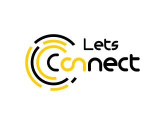 Lets Connect logo design by lintinganarto