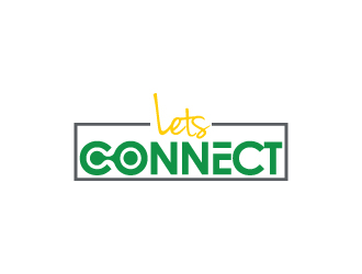 Lets Connect logo design by yondi