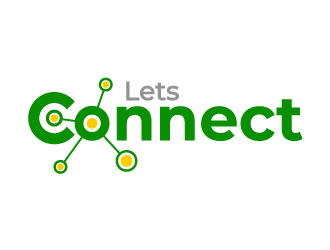 Lets Connect logo design by kgcreative