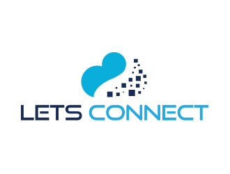 Lets Connect logo design by dddesign