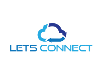 Lets Connect logo design by dddesign