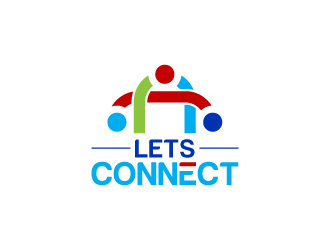 Lets Connect logo design by uttam