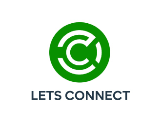 Lets Connect logo design by nehel