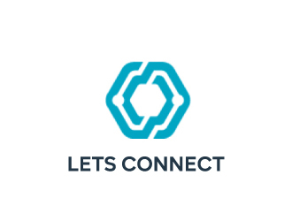 Lets Connect logo design by nehel