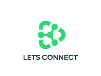 Lets Connect logo design by nehel