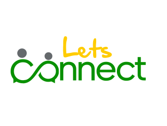 Lets Connect logo design by keylogo