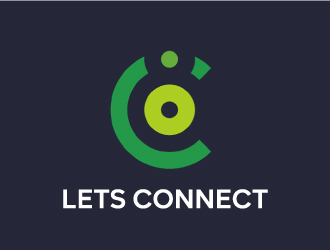 Lets Connect logo design by nehel