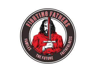 Fighting Fathers logo design by niichan12