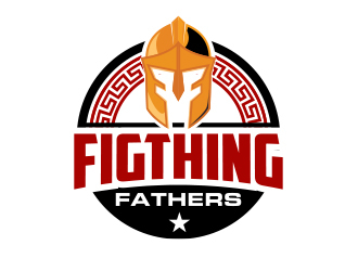 Fighting Fathers logo design by MarkindDesign