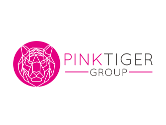 Pink Tiger Group logo design by niichan12