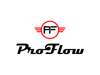 ProFlow logo design by MUNAROH