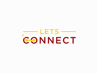 Lets Connect logo design by DuckOn