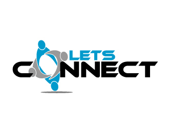 Lets Connect logo design by ElonStark