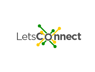 Lets Connect logo design by my!dea