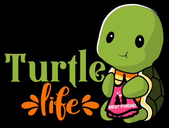 Turtle Life logo design by Suvendu