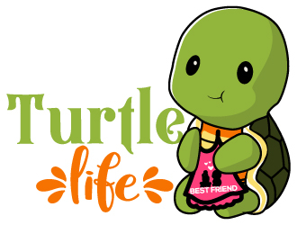 Turtle Life logo design by Suvendu