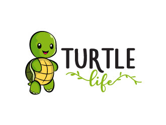 Turtle Life logo design by MonkDesign