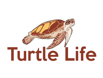 Turtle Life logo design by ElonStark