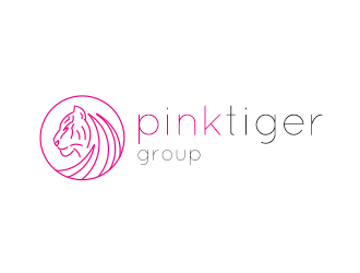 Pink Tiger Group logo design by niichan12