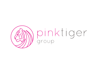 Pink Tiger Group logo design by niichan12