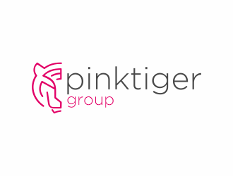 Pink Tiger Group logo design by zegeningen