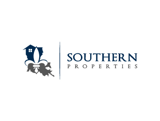 Southern Properties logo design by fillintheblack