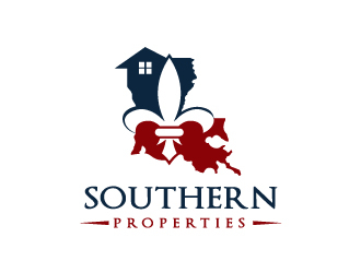 Southern Properties logo design by fillintheblack