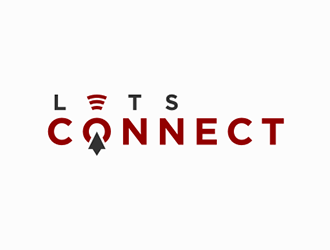 Lets Connect logo design by DuckOn