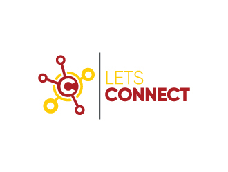 Lets Connect logo design by yondi