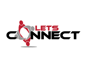 Lets Connect logo design by ElonStark