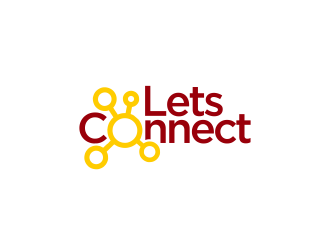 Lets Connect logo design by M J