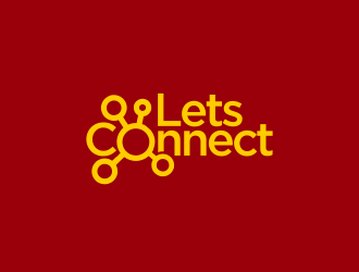 Lets Connect logo design by M J