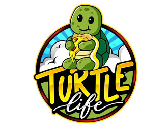 Turtle Life logo design by DreamLogoDesign