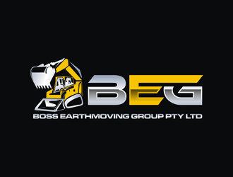 Boss Earthmoving Group Pty Ltd logo design by Rizqy