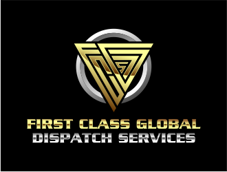 First Class Global Dispatch Services  logo design by cintoko