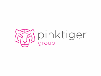 Pink Tiger Group logo design by zegeningen