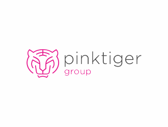 Pink Tiger Group logo design by zegeningen