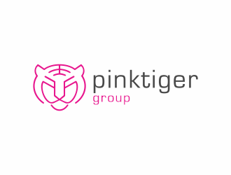 Pink Tiger Group logo design by zegeningen