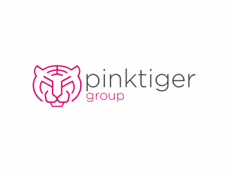 Pink Tiger Group logo design by zegeningen