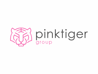 Pink Tiger Group logo design by zegeningen