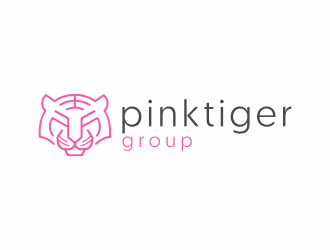 Pink Tiger Group logo design by zegeningen