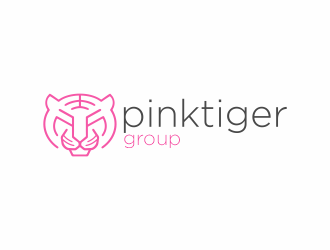 Pink Tiger Group logo design by zegeningen