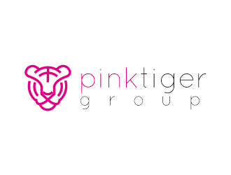 Pink Tiger Group logo design by niichan12