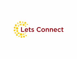 Lets Connect logo design by InitialD