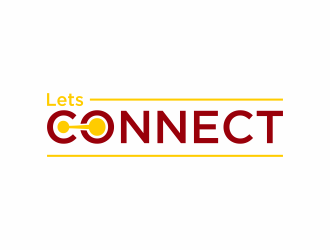 Lets Connect logo design by InitialD