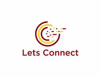 Lets Connect logo design by InitialD