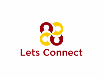 Lets Connect logo design by InitialD