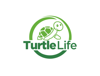 Turtle Life logo design by M J